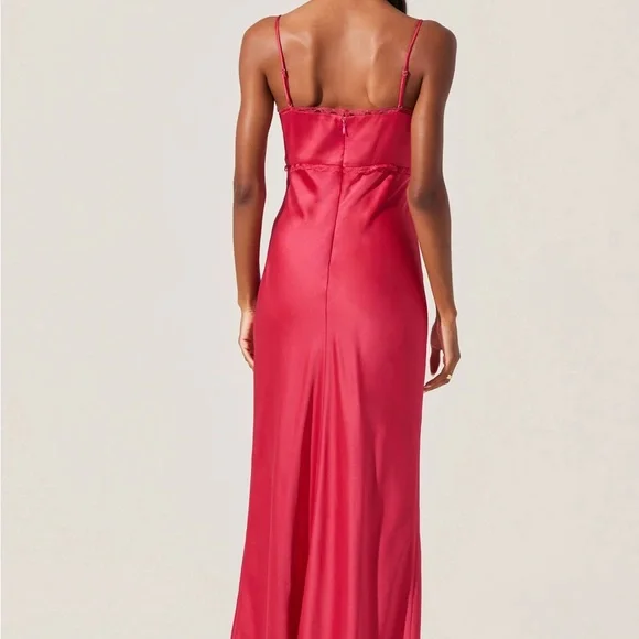 Astr The Label Florianne Satin Maxi Dress - Picture 2 of 3